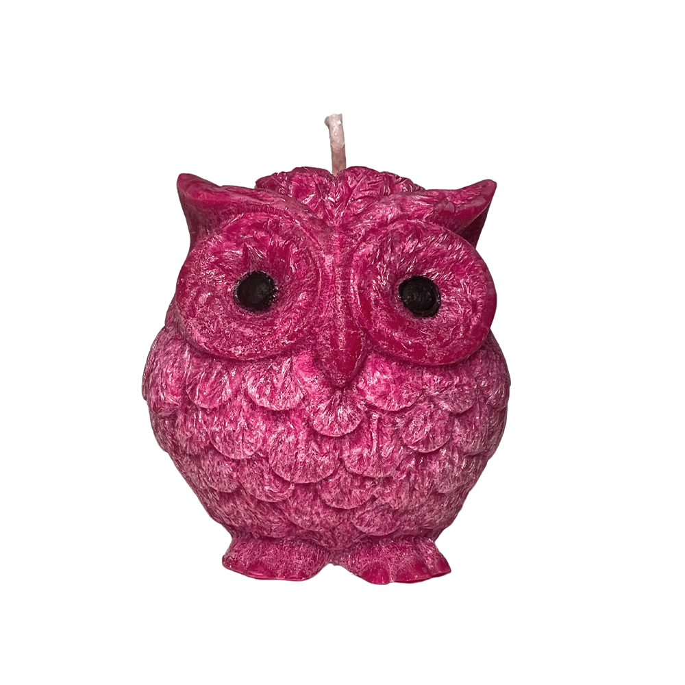 Owl Candle